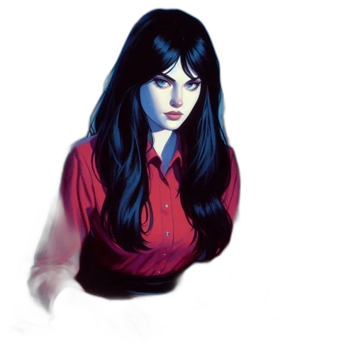 face, jacket, dress, creature transparent PNG cut-out