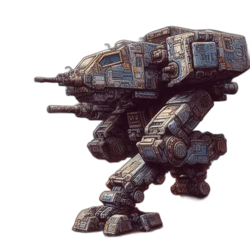 robot, weapon, dragon, creature transparent PNG cut-out