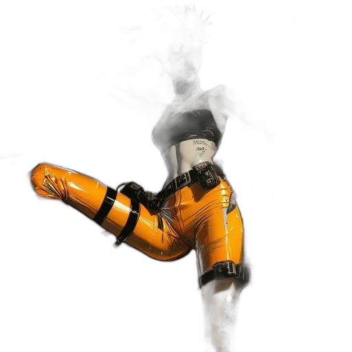 robot, staff, weapon, mask transparent PNG cut-out