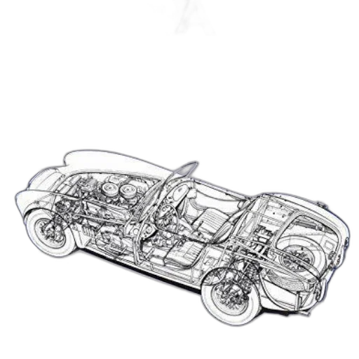 car, crown, concept art, pencil sketch transparent PNG cut-out