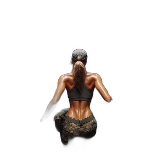hair, hat, weapon, mask transparent PNG cut-out