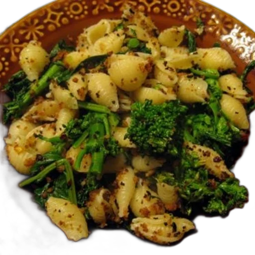 food, plate, pasta, shells transparent PNG cut-out