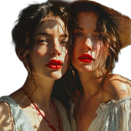 jewelry, face, hat, dress transparent PNG cut-out