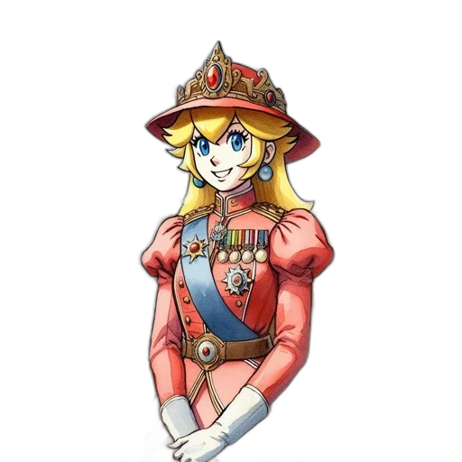 staff, hat, crown, dress transparent PNG cut-out