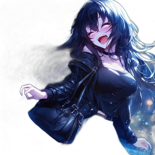 jacket, anime, concept art, fantasy art transparent PNG cut-out