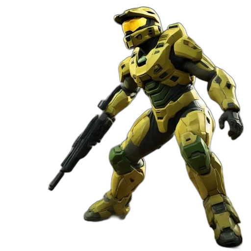 robot, weapon, concept art, 3d render transparent PNG cut-out