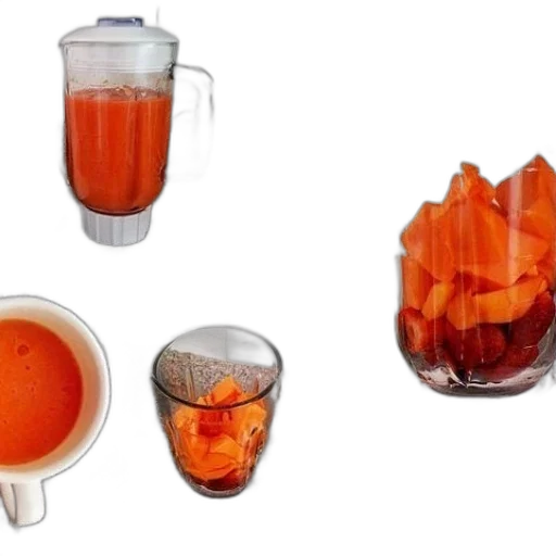 food, collage, images, showing transparent PNG cut-out