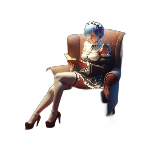 furniture, dress, crown, staff transparent PNG cut-out