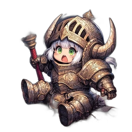 weapon, sword, dragon, staff transparent PNG cut-out