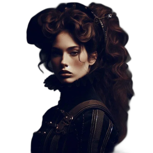 hair, crown, face, mask transparent PNG cut-out