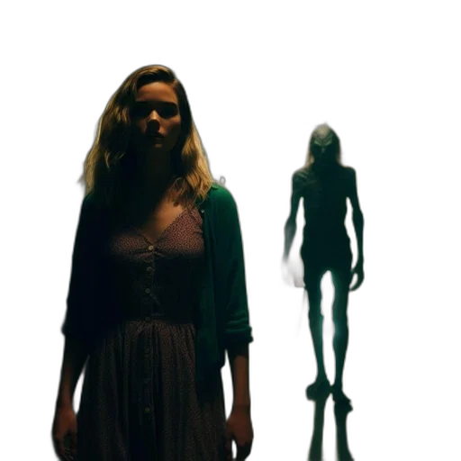dress, creature, concept art, 3d render transparent PNG cut-out