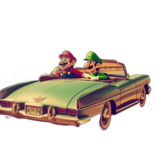 car, weapon, concept art, 3d render transparent PNG cut-out