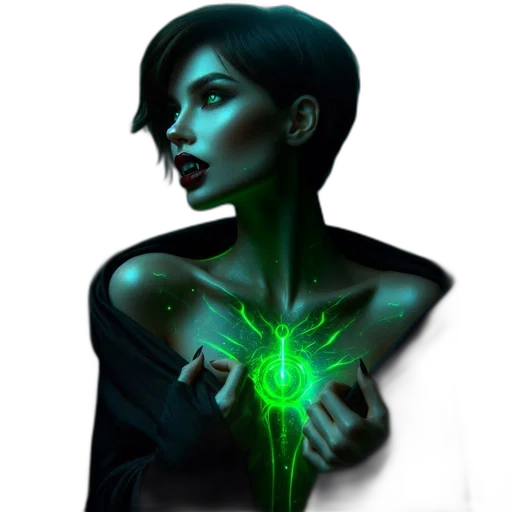 jewelry, staff, cyberpunk, fantasy art transparent PNG cut-out