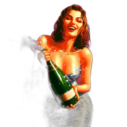 bottle, photorealistic, 3d render, concept art transparent PNG cut-out