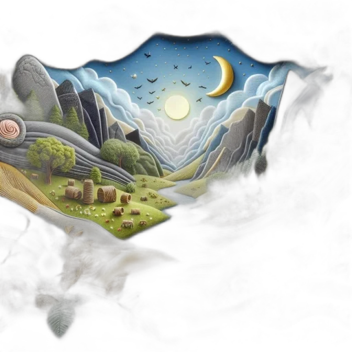 concept art, fantasy art, pixel art, 3d render transparent PNG cut-out
