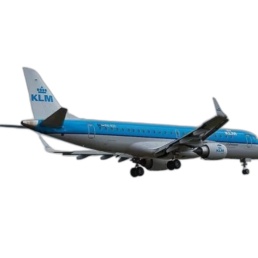 staff, klm, airplane, captured transparent PNG cut-out