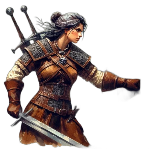 sword, weapon, staff, fantasy art transparent PNG cut-out