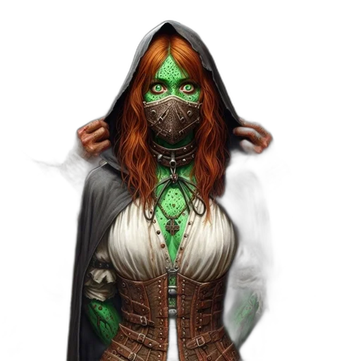 mask, staff, dress, face transparent PNG cut-out