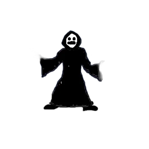 mask, creature, staff, jacket transparent PNG cut-out
