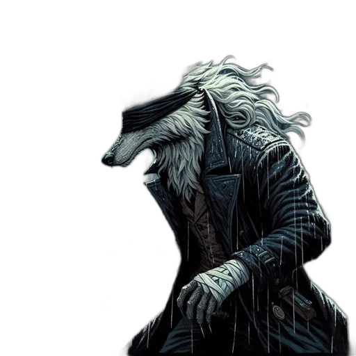 jacket, mask, creature, animal transparent PNG cut-out