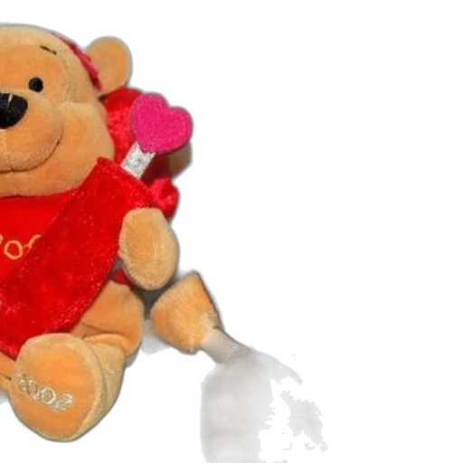 3d render, two, winnie, pooh transparent PNG cut-out