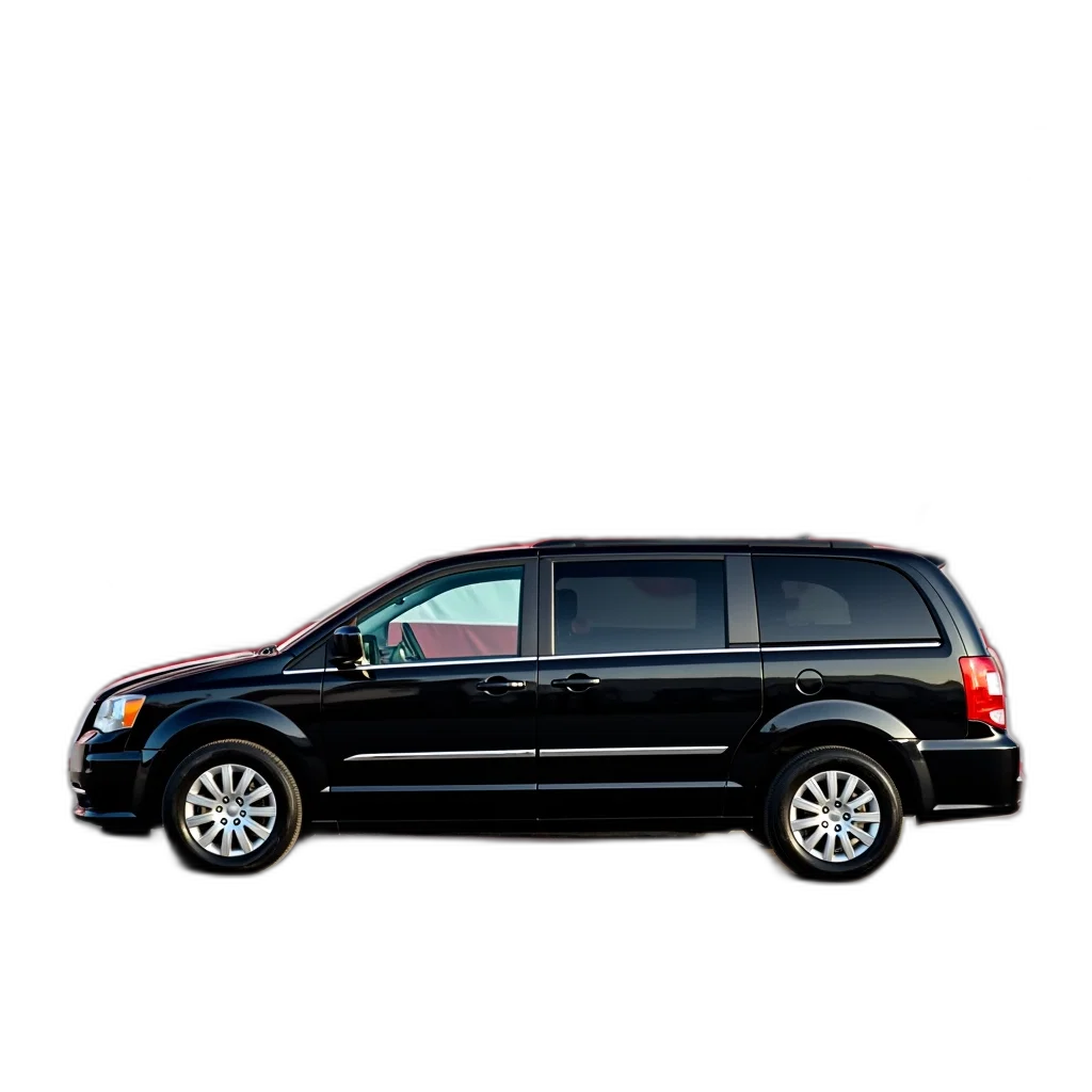 car, staff, 3d render, photorealistic transparent PNG cut-out