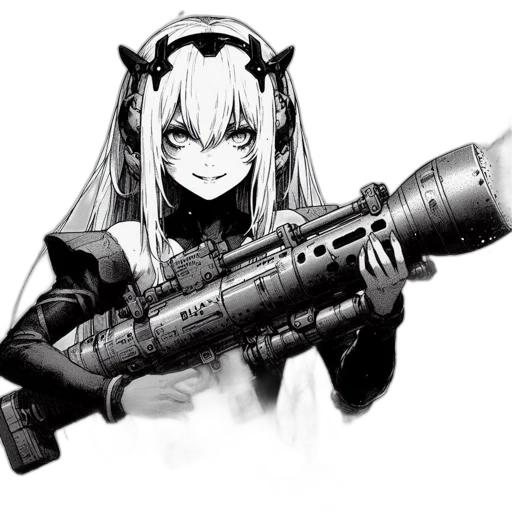 weapon, robot, staff, sword transparent PNG cut-out