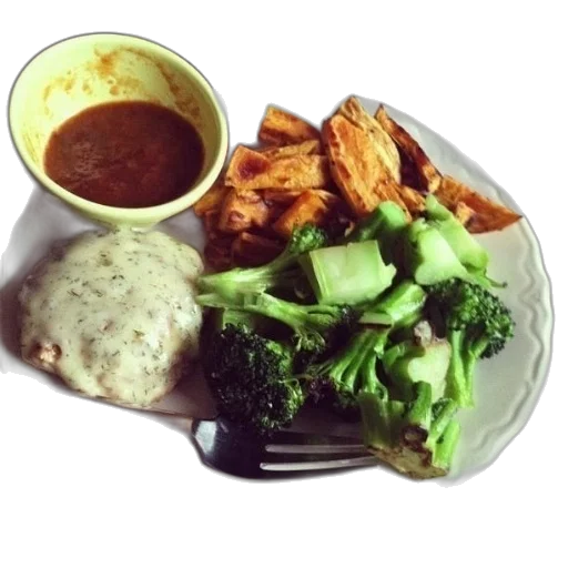 food, plate, broccoli, sweet transparent PNG cut-out