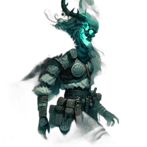 mask, dragon, creature, staff transparent PNG cut-out