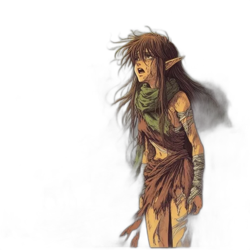 staff, dragon, creature, fantasy art transparent PNG cut-out