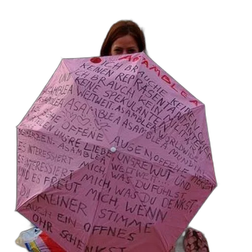 umbrella, jacket, dress, staff transparent PNG cut-out