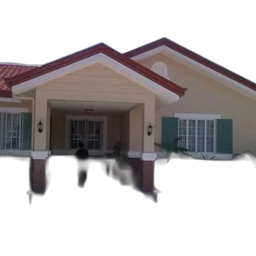 building, 3d render, photorealistic, modern transparent PNG cut-out