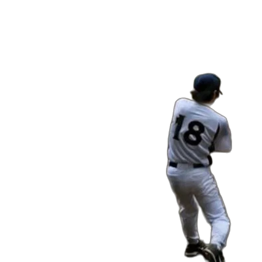 animal, baseball, player, white transparent PNG cut-out