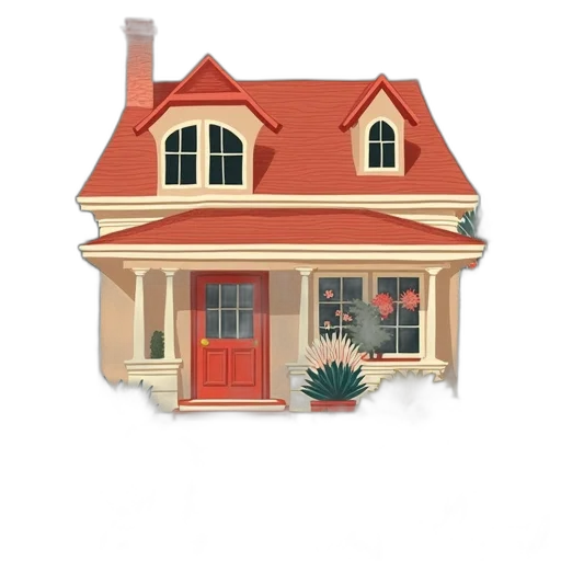 building, furniture, 3d render, photorealistic transparent PNG cut-out
