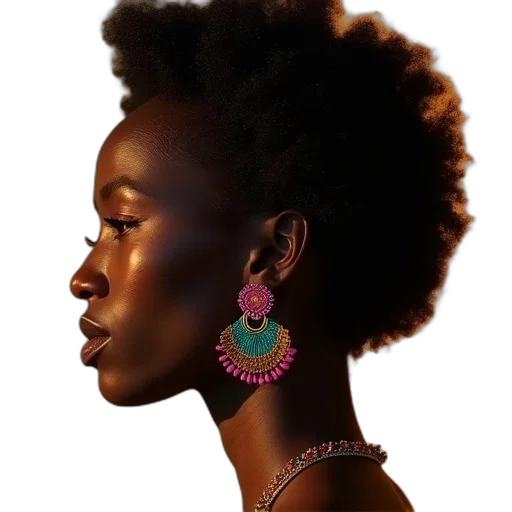 jewelry, crown, face, hair transparent PNG cut-out