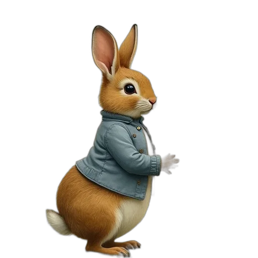 animal, jacket, staff, dress transparent PNG cut-out