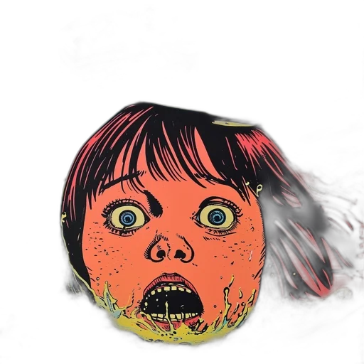 mask, face, creature, hair transparent PNG cut-out