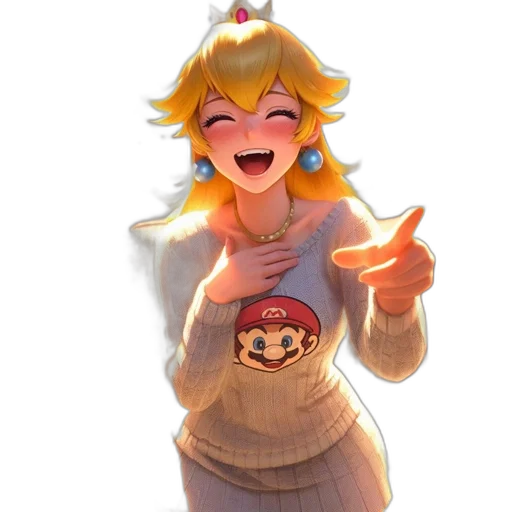 crown, dress, hat, staff transparent PNG cut-out