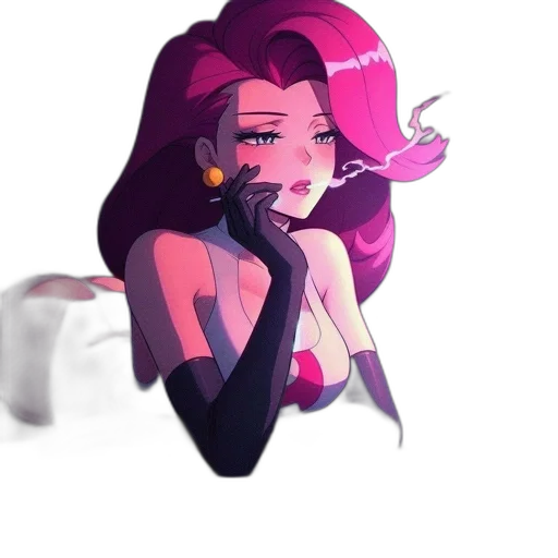 jewelry, staff, creature, hair transparent PNG cut-out