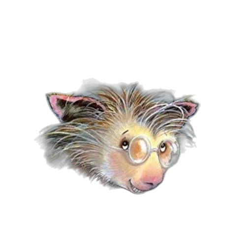 animal, creature, staff, face transparent PNG cut-out
