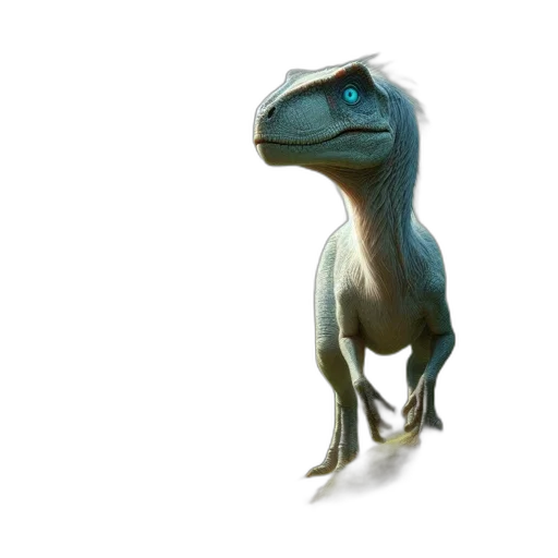 dragon, creature, animal, staff transparent PNG cut-out