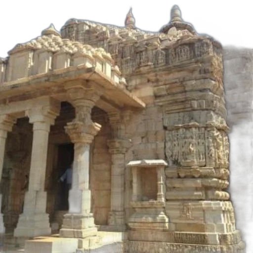 ancient, stone, temple, intricate transparent PNG cut-out