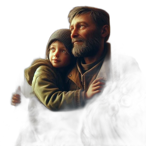 jacket, concept art, photorealistic, oil painting transparent PNG cut-out