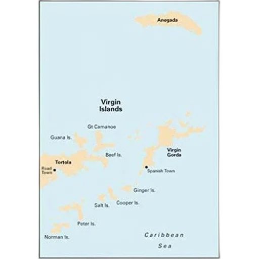 map, virgin, islands, showing transparent PNG cut-out