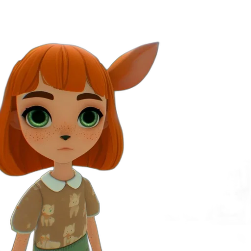 staff, creature, animal, face transparent PNG cut-out