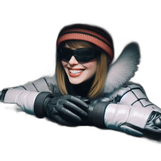 weapon, hat, mask, jacket transparent PNG cut-out
