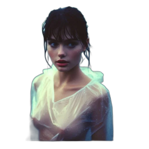 face, staff, dress, creature transparent PNG cut-out