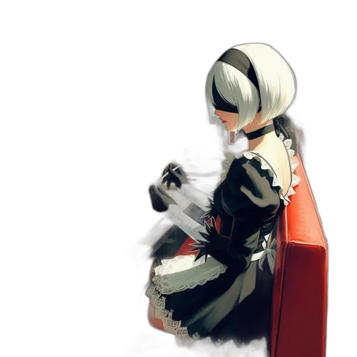 robot, weapon, sword, dress transparent PNG cut-out