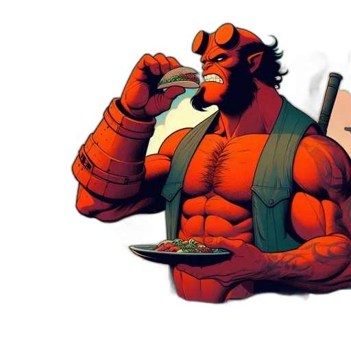 concept art, comic book art, pixel art, fantasy art transparent PNG cut-out
