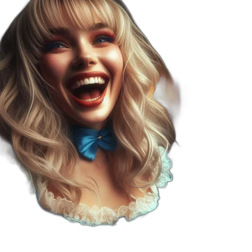 face, photorealistic, 3d render, oil painting transparent PNG cut-out